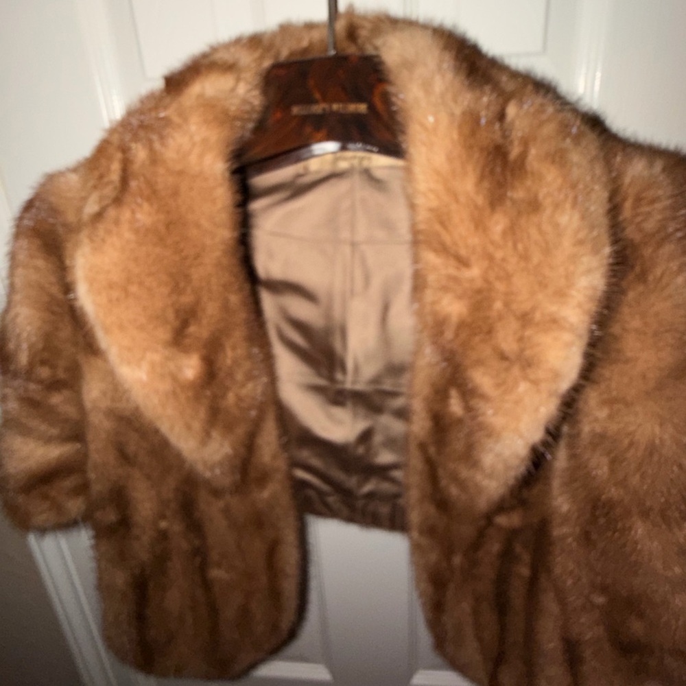 Vintage Ralph Rupley Brown Mink Wrap Stole- 
🩷Nice Condition For Its Age🩷 - Picture 6 of 16